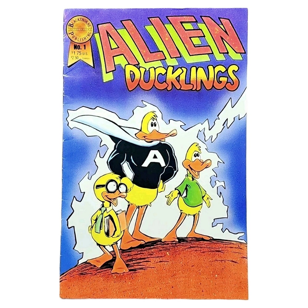 Blackthorne Publishing Alien Ducklings No 1 Comic Book 1986 VTG First Printing